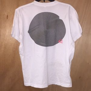 QUASI skateboard company white SS size medium